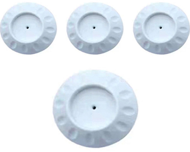 아이핏 반려동물 안전문 사이드 받침대 4p, 화이트