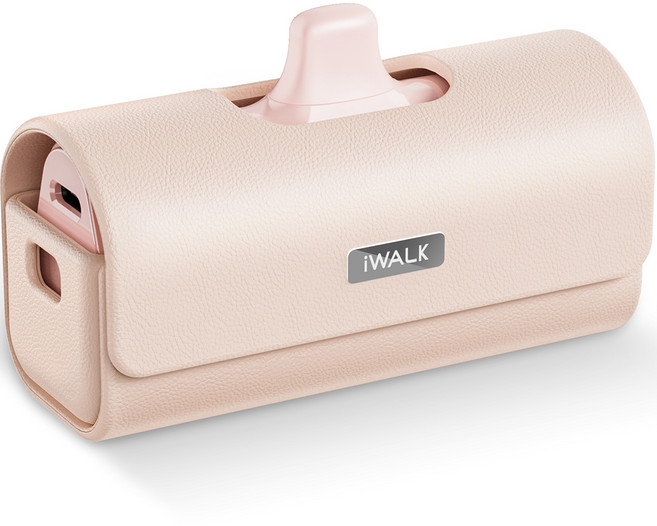 아이워크 도킹 보조배터리 전용 파우치 케이스 LPE003, 핑크, 1개