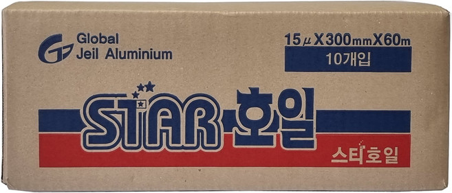 지제이알미늄 스타호일, 60m, 10개