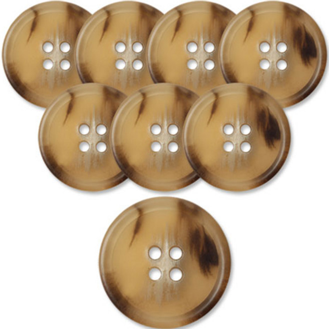 동대문단추왕 고급 무광 코트 가디건 단추 소리아 23mm, DBG, 8개