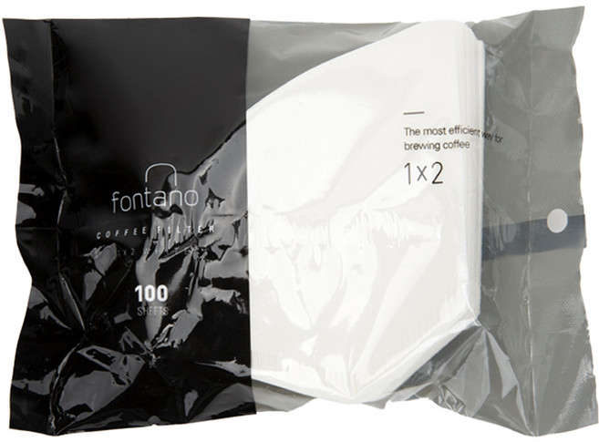 폰타노 커피필터 화이트 3~4인용, 100개입, 1개