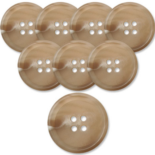 동대문단추왕 무광 코트 가디건 단추 18mm, MD떼BG, 8개