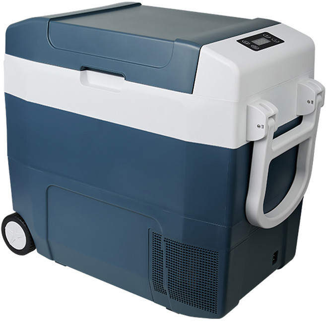 루컴즈 캠핑용 이동식 냉장고 50L, 블루, R050W01-U