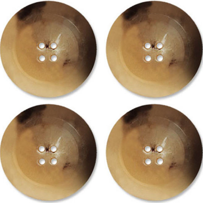 동대문단추왕 고급 무광 코트 가디건 단추 베이지 큰 사이즈 모음 30mm, DBG텔미, 4개