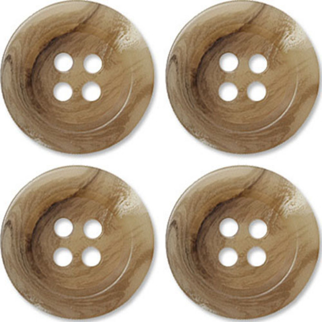 동대문단추왕 고급 무광 코트 가디건 단추 베이지 큰 사이즈 모음 30mm, DBG더샾, 4개