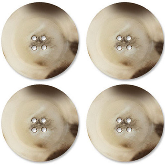 동대문단추왕 고급 무광 코트 가디건 단추 베이지 큰 사이즈 모음 30mm, LBG텔미, 4개