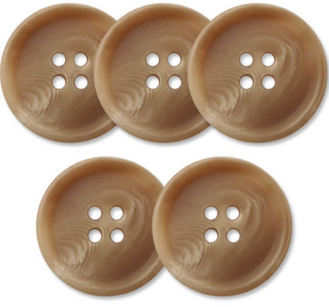 동대문단추왕 고급 무광 코트 가디건 단추 베이지 큰 사이즈 모음 28mm, DBG워킹, 5개