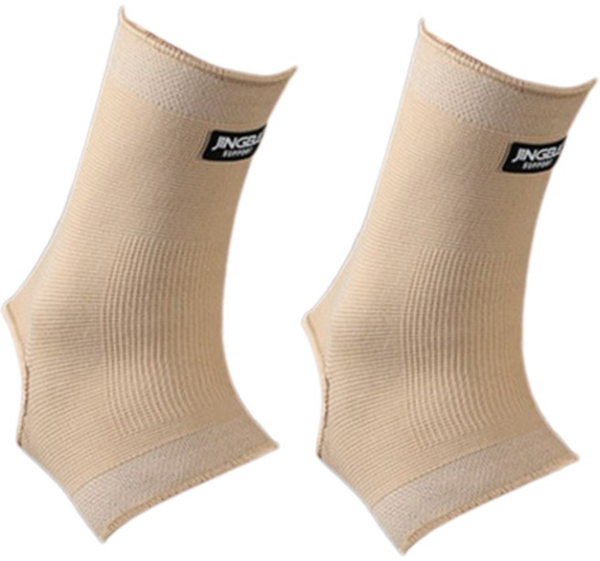 에이빅 데일리 슬림 압박 발목 보호대 좌우세트, 1세트, 스킨