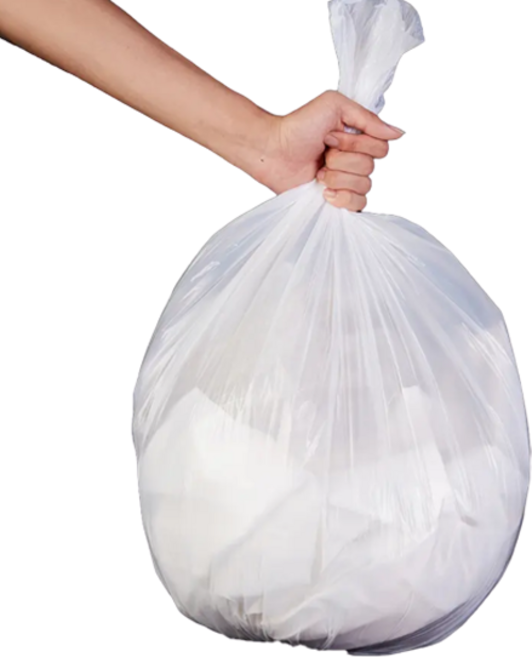 스완 주방 쓰레기봉투 화이트 90 x 110 cm, 100L, 50개