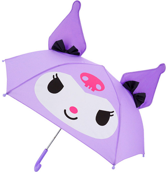 쿠로미 산리오 47 페이스 리본 입체우산 MUHKU10057