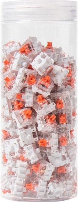 키크론 K PRO 저소음적축 기계식 스위치 110p, 혼합색상, G6, 적축