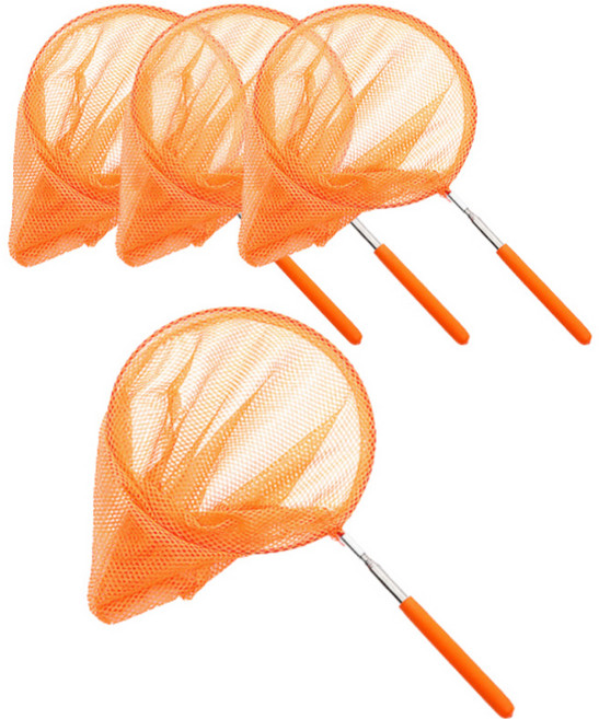 오마이남친 접이식 뜰채 주황색, 4개