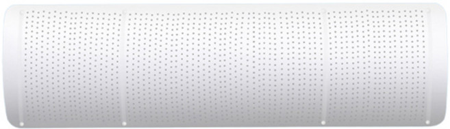 에어컨 바람막이 60 x 20 cm, 화이트, 1개