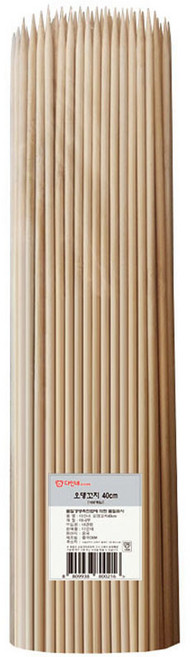 다인네 대나무 어묵꼬지 40cm, 1개, 100개입