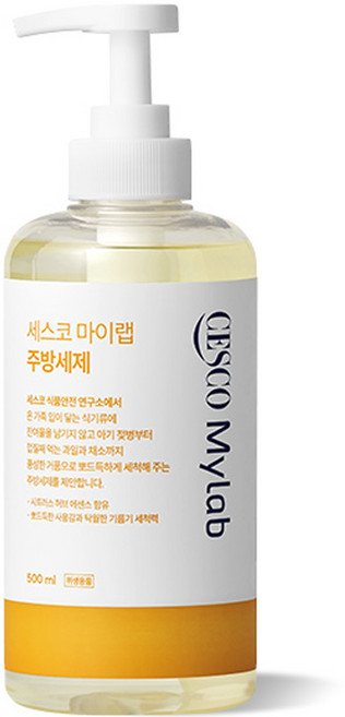 세스코 마이랩 주방세제, 500ml, 1개