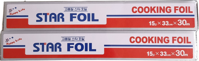 지제이알미늄 스타호일, 30m, 2개