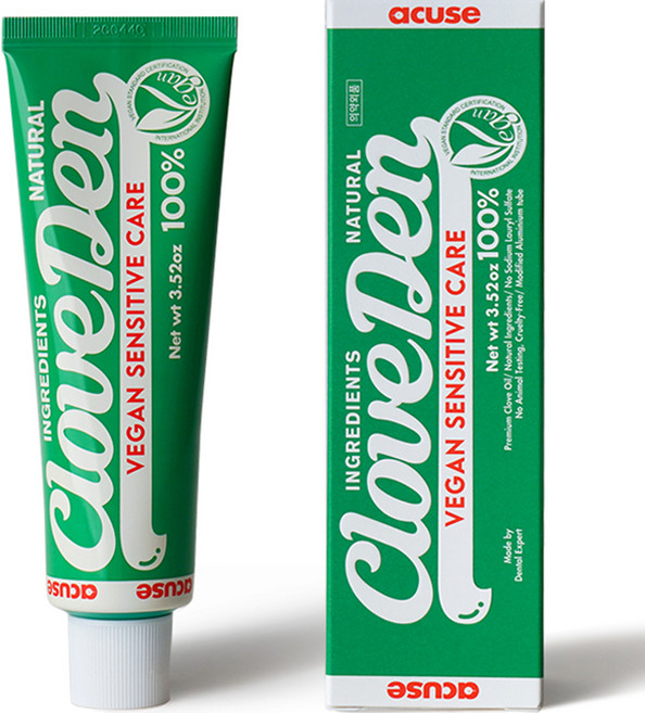 클로브덴 시린이 기능성 센서티브 비건 치약, 100g, 1개