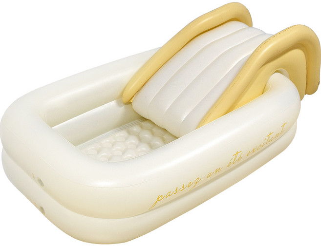 두로카리스마 해피타임 슬라이드 사각 미끄럼틀 풀장, 혼합색상, 1개