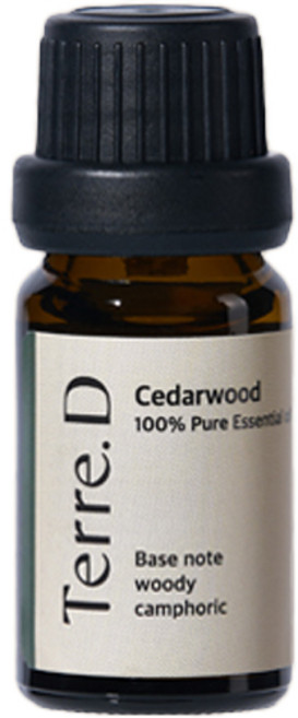 떼르디 아로마 에센셜오일, 시더우드, 10ml, 1개