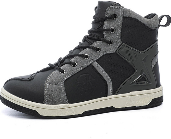 리버폭스 모토사이클 오토바이 부츠 라이딩신발 슈즈, 검정색