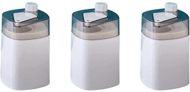 리빙여왕 이쑤시개 보관함, 그레이, 3개