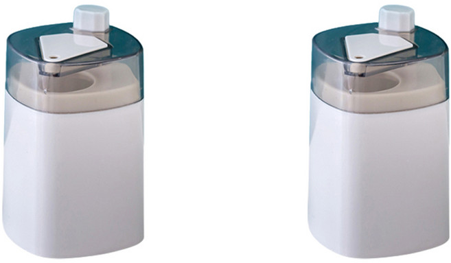 리빙여왕 이쑤시개 보관함, 그레이, 2개