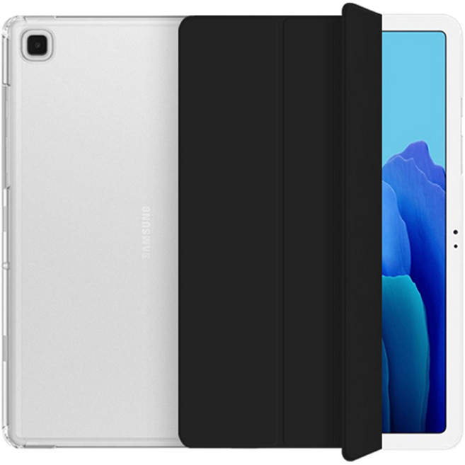 제이로드 클리어슬림 태블릿 케이스, 블랙, 1개