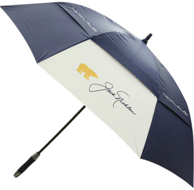 잭니클라우스 75자동 이중방풍 골프우산, 곤색, 1개