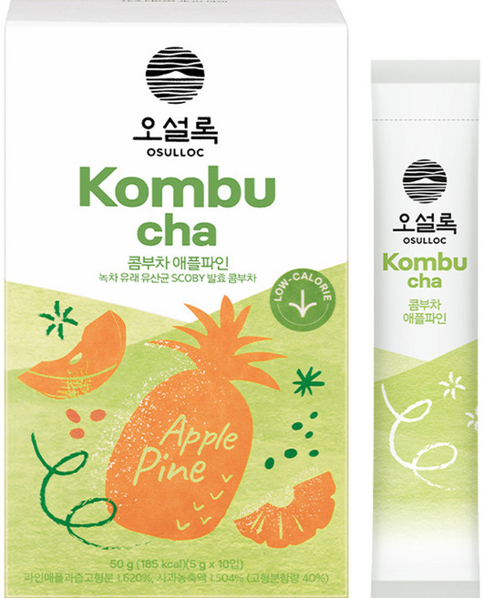 오설록 콤부차 애플파인 10p, 5g, 10개입, 1개