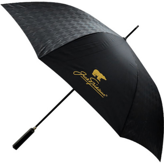 잭니클라우스 70자동 아가힐 엠보 골프우산, 검정, 1개