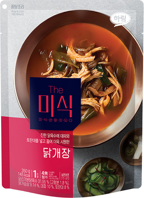 더미식 닭개장, 350g, 1개