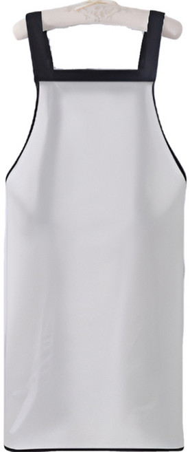 드렌 반투명 방수 앞치마, 화이트, 1개