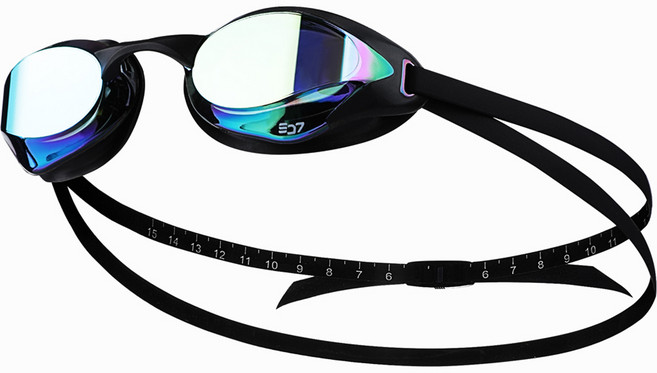 SD7 성인용 래피드V 수경 SGL-8500, GNBK, 1개