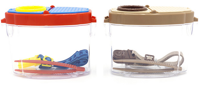 미소로 5000 곤충채집통 블루 + 브라운 세트 2322, 1세트