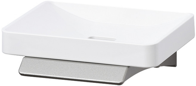 두진 바스 무광 사틴 욕실 비누대 DA-200, 1개