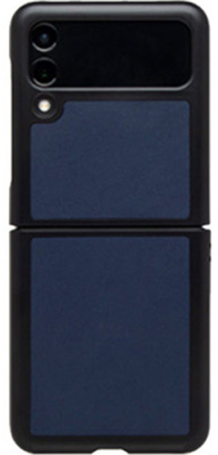 유스픽 천연 소가죽 블랙라인 마이컬러 하드 휴대폰 케이스 F721