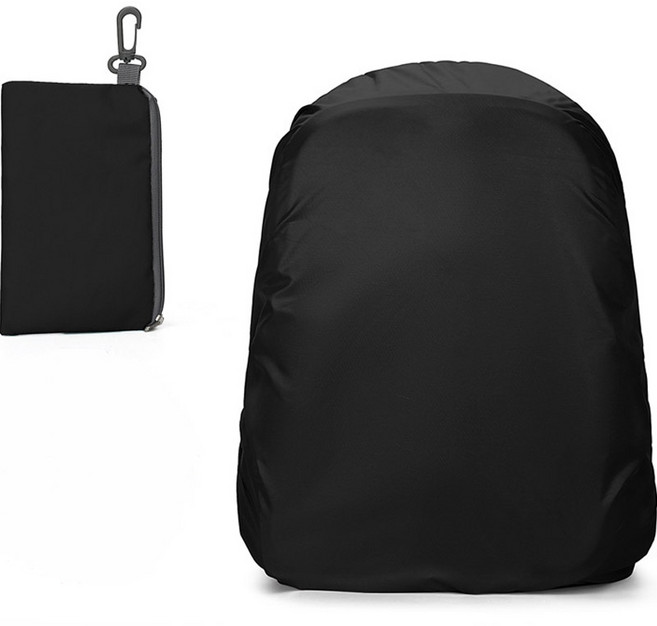 디트리 등산 가방 레인 백팩 방수 등산배낭 커버, 블랙, 1개