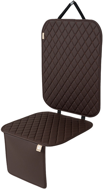 맘앤리틀 유아용 카시트 보호매트, 브라운, 1개