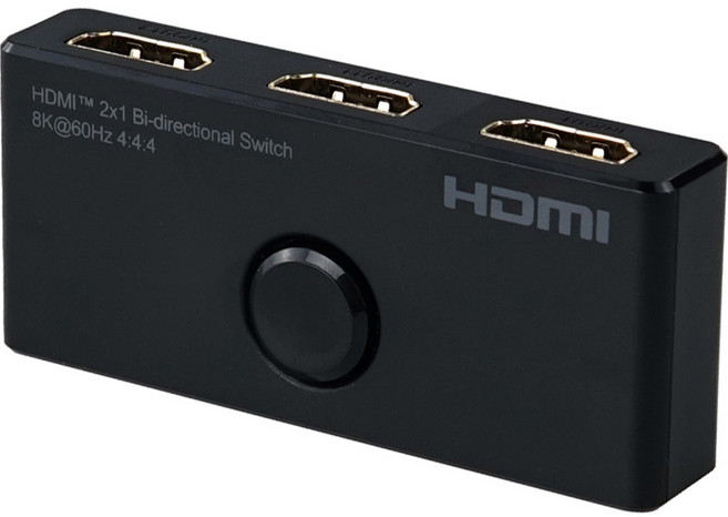 Coms 2埠 HDMI 2.1 雙向切換器 8K 60Hz 4K 120Hz, PT345