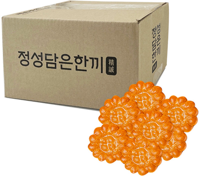 정성담은한끼 단호박 찹쌀 미니약과, 10g, 50개