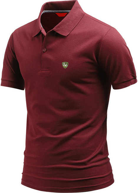 다꾸앙 남성용 빈티지 앵커 PK 반팔 카라 티셔츠 F06P7_qp5147