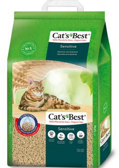 캣츠베스트 센서티브 고양이 모래, 7.2kg, 1개