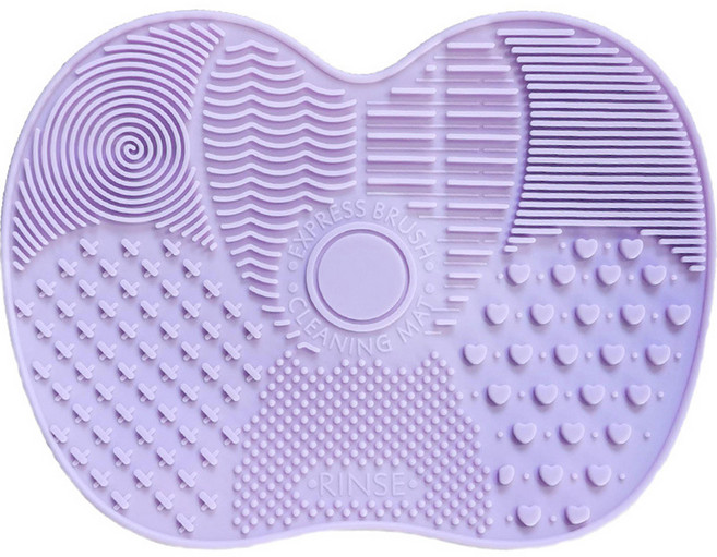 아이돈케어 브러쉬 세척 패드, 라벤더 퍼플, 1개