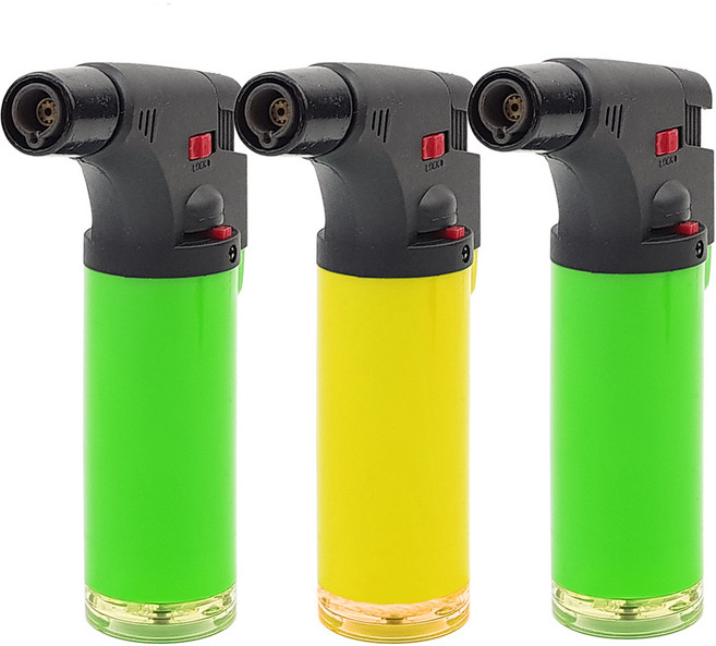 바로타 휴대용 미니 토치 충전식 3p, 랜덤발송, 1세트