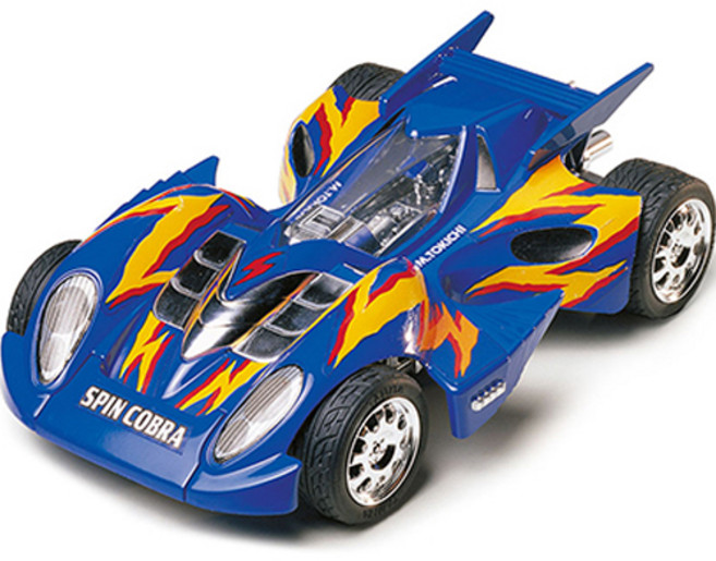 타미야 스핀 코브라 디스플레이 블루 95567 프라모델 자동차, 1개