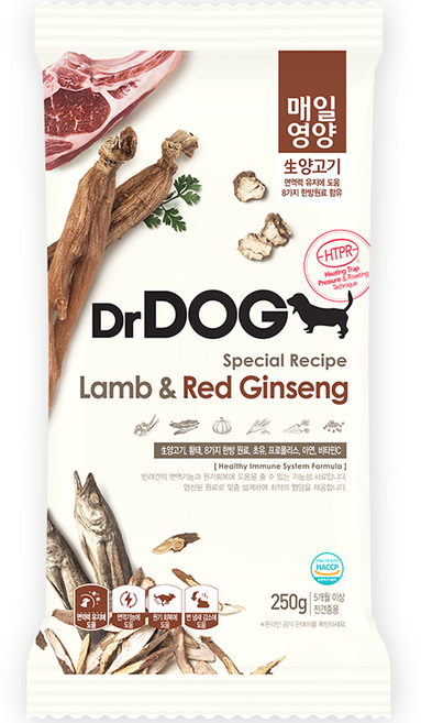 닥터독 강아지 매일영양 기능성 사료, 면역/항산화, 250g, 1개