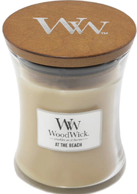 우드윅 미니자 스몰자 캔들, 앳 더 비치, 85g, 1개