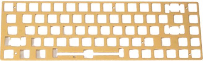 키크론 Brass Plate 보강판, K6 Pro, P234