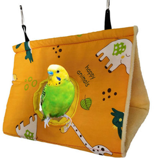 조류용 사계절 캔버스 앵무새 새둥지 삼각형 A형 중, 6번, 1개