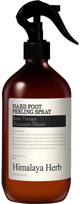 나드 발 각질 필링 스프레이, 1개, 1개입